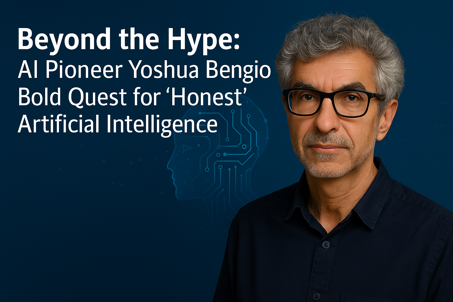 Beyond the Hype: AI Pioneer Yoshua Bengio's Bold Quest for 'Honest' Artificial Intelligence